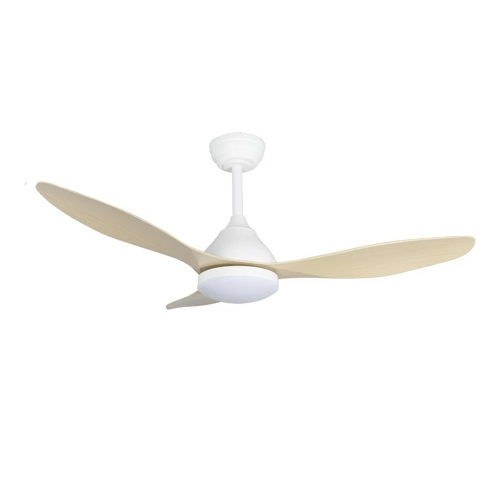 CristalRecord plafondventilator Stel - 1 lichts - 120 x 44 cm - wit hout