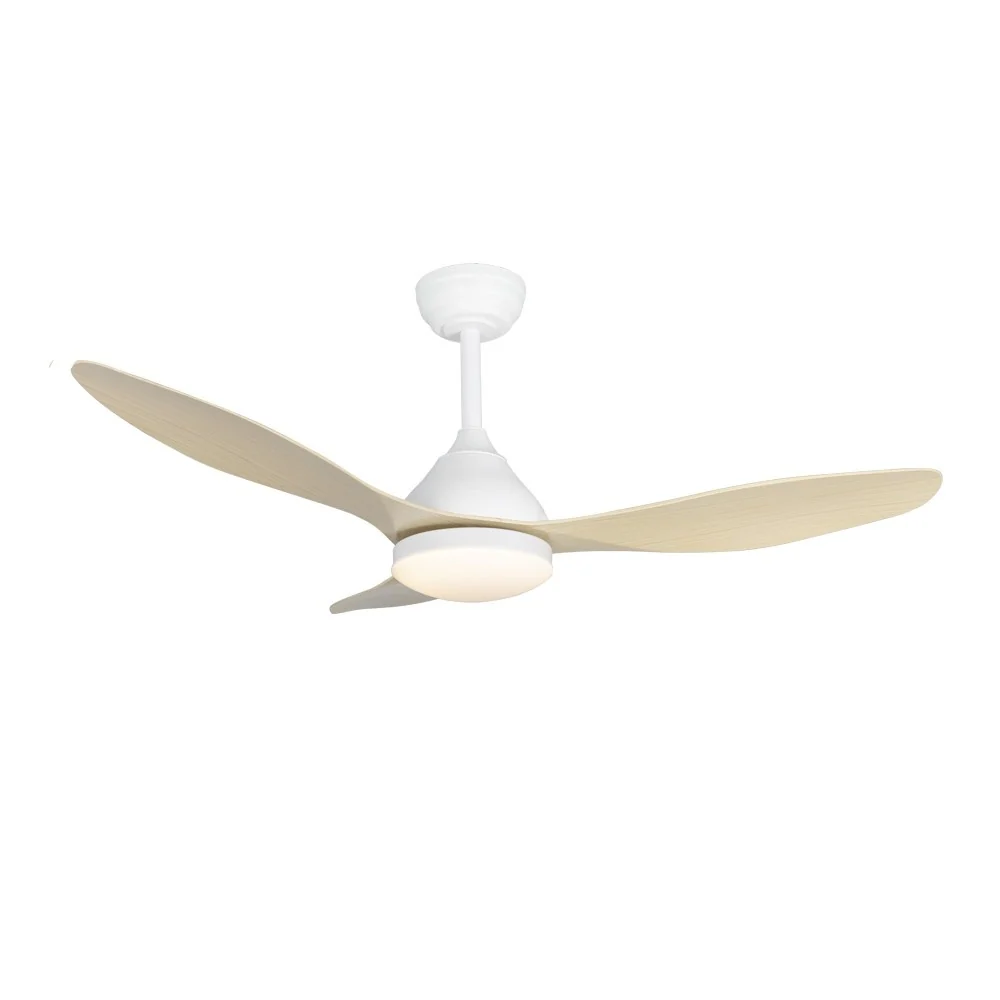 CristalRecord plafondventilator Stel - 1 lichts - 120 x 44 cm - wit hout