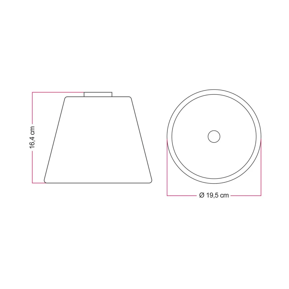 Design plafondlamp met Ghost kegelvormige transparante lichtbron - Wit