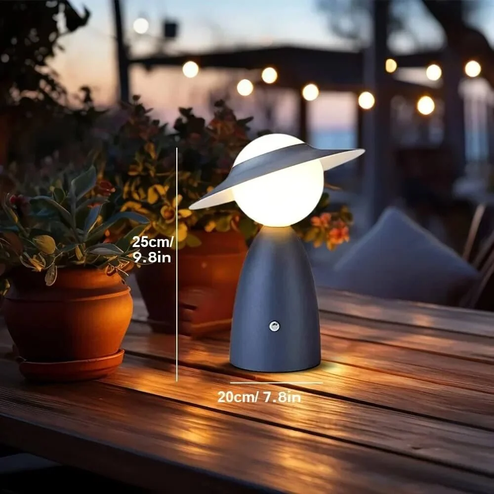 Draadloze Oplaadlamp met Dimbaar Warm Licht