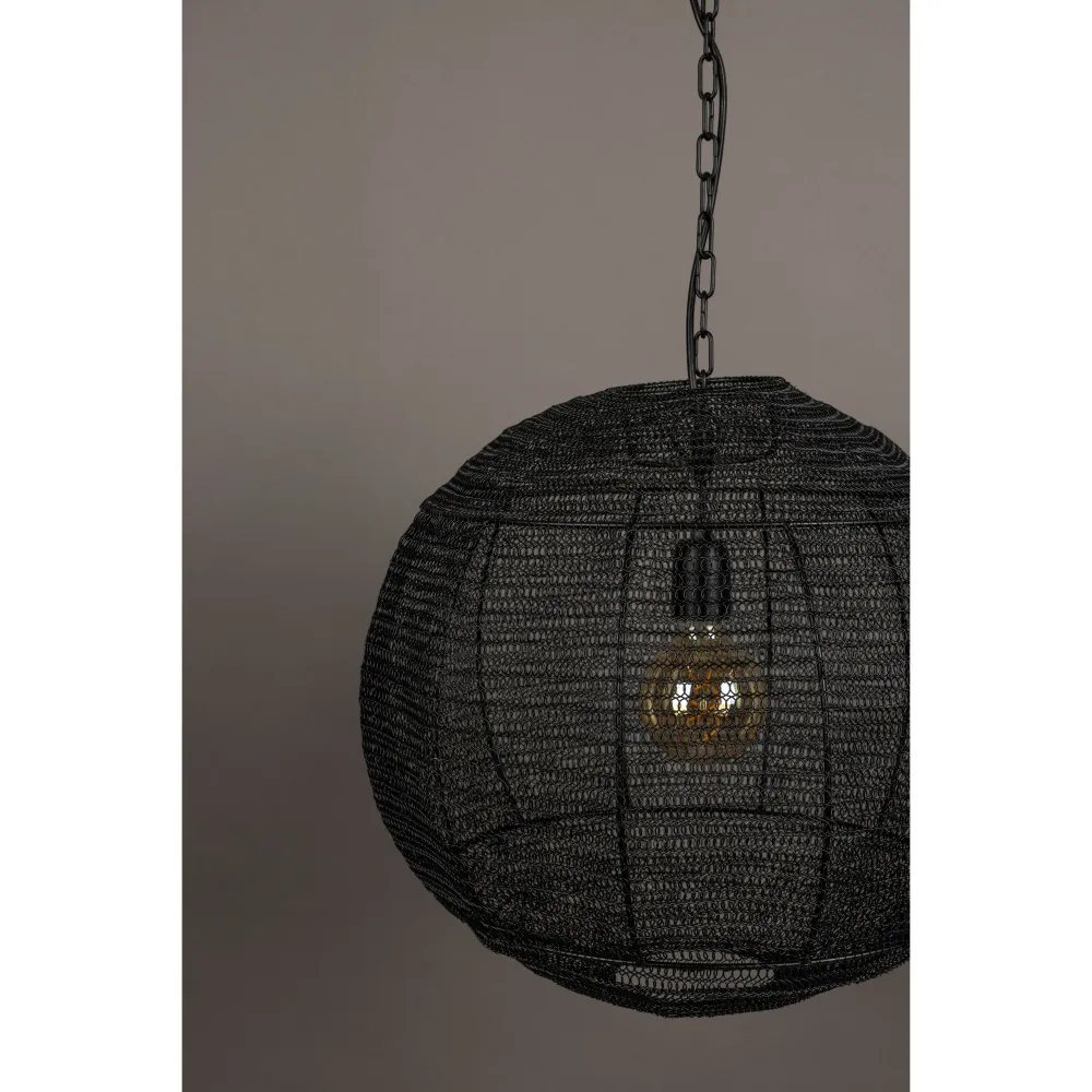 Dutchbone Meezan Hanglamp Zwart M