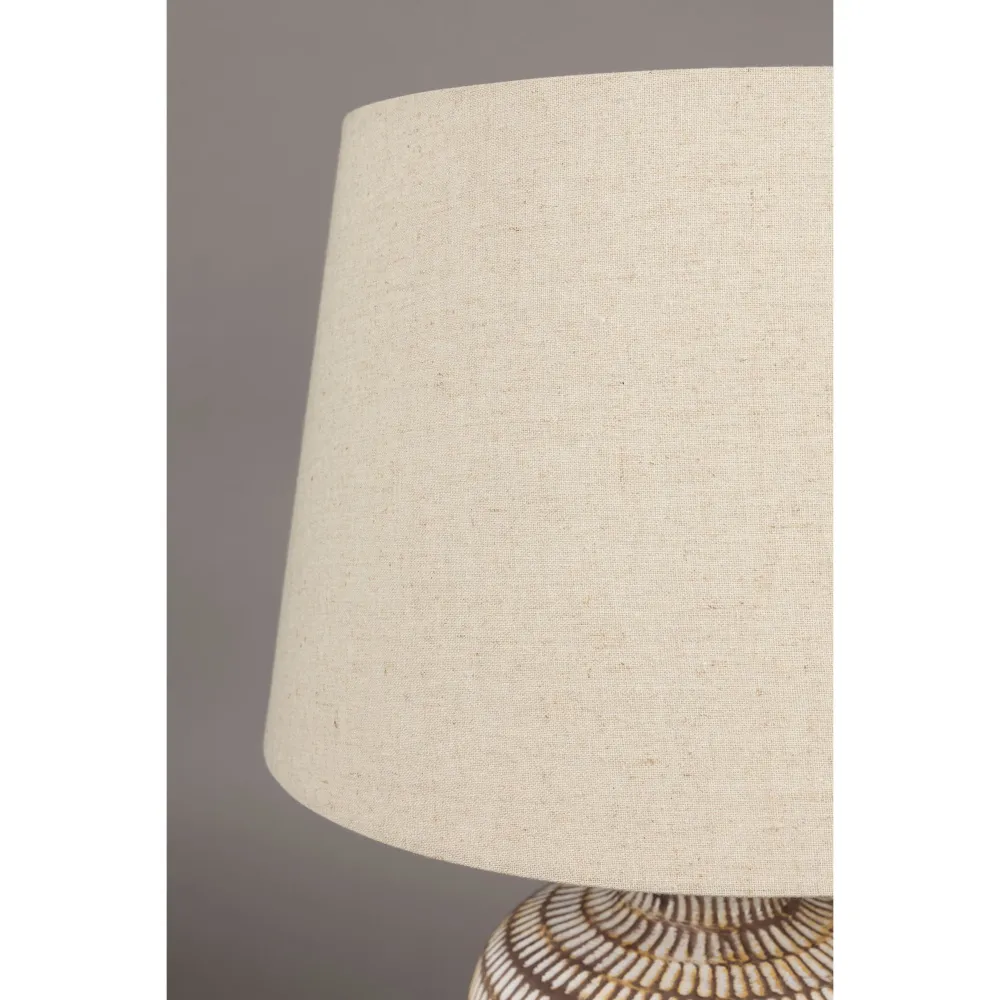 Dutchbone Russel Tafellamp - Beige