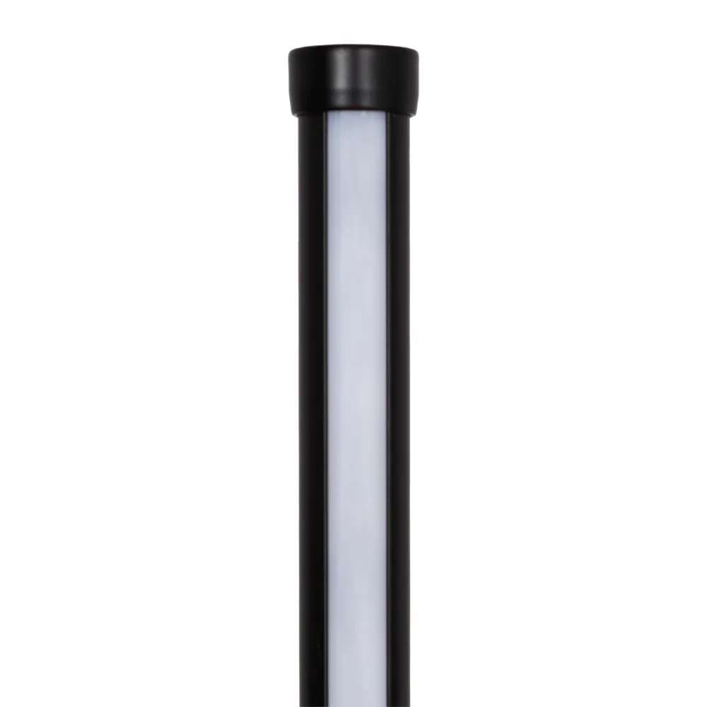 Realight RGB LED Vloerlamp 146cm dimbaar Inclusief Afstandsbediening Zwart Eastline International B.V.