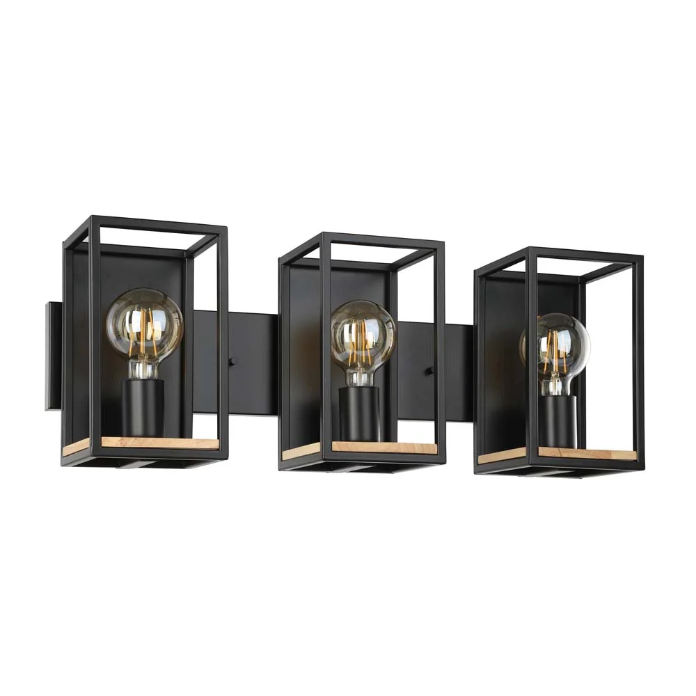 ARBOTANTE TRIPLE PANTALLA RECTANGULAR E26 (NI INCLUIDAS) LIBERTAD EGLO