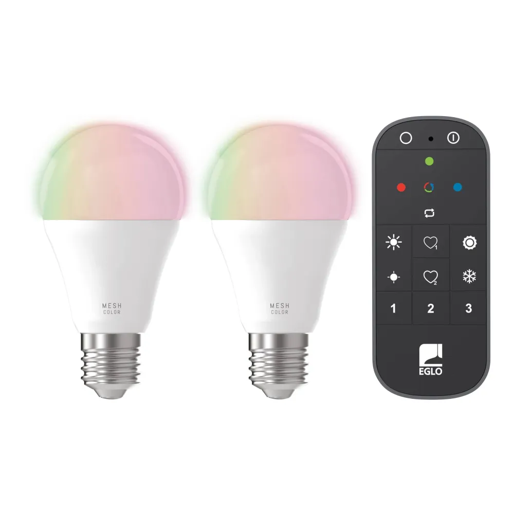EGLO connect.z smart starterspakket connect.z Starter - 2x e27 rgb led lampen