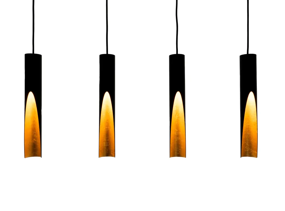EGLO hanglamp Barbotto - gu10 - zwart, goud