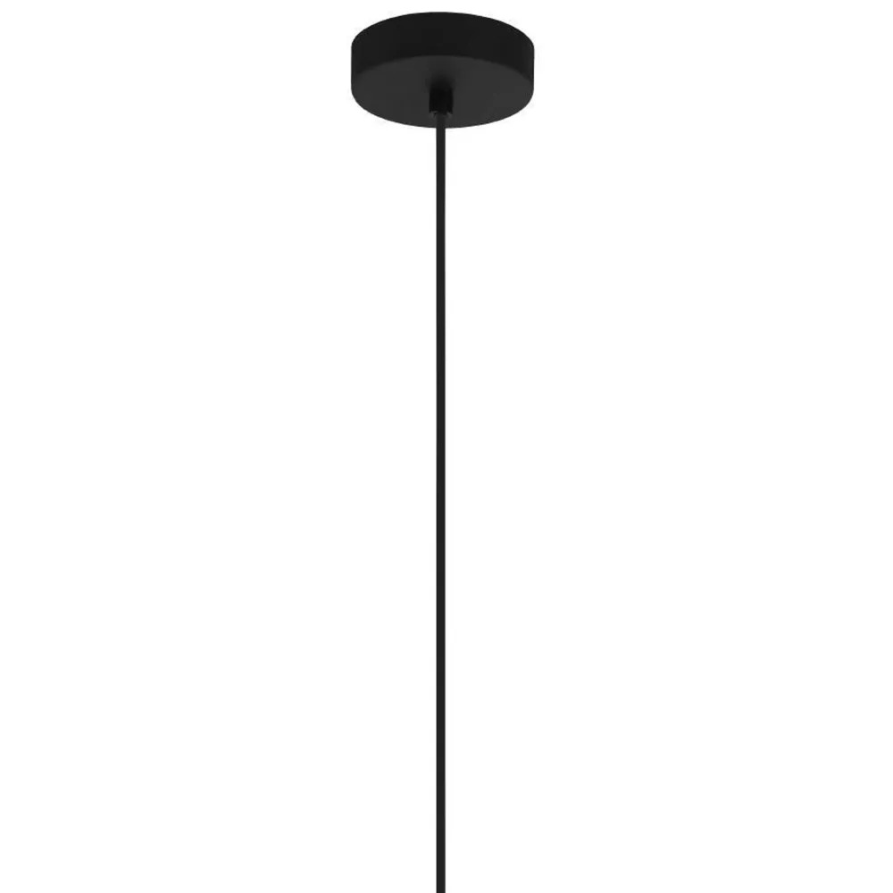 EGLO hanglamp Blackcrown 1 - e27 - 20 cm - zwart/bruin