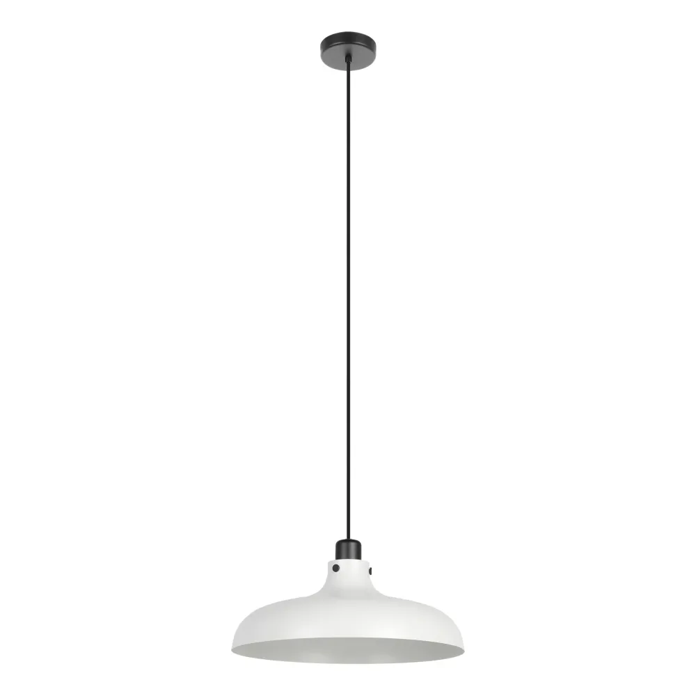 EGLO hanglamp Matlock - e27 - ø 38 cm - grijs/zwart - staal