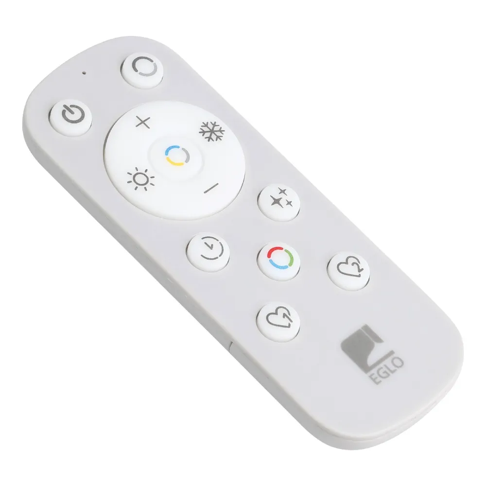 EGLO hanglamp Parruta - led - zwart/wit
