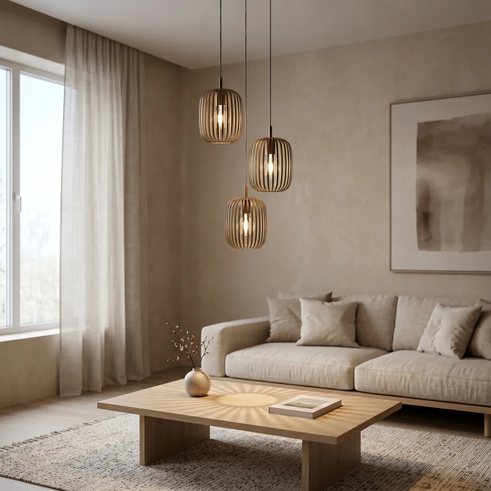 EGLO hanglamp Romazzina - e27 - brons