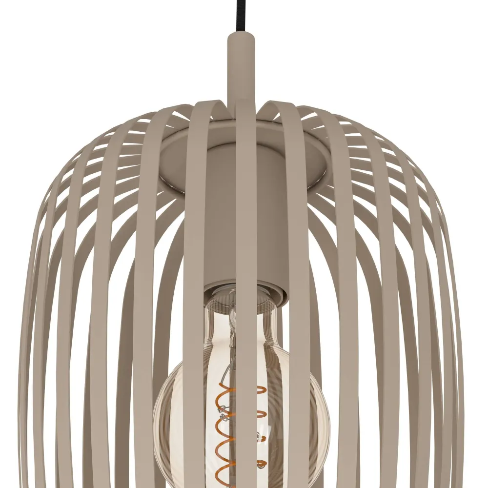 EGLO hanglamp Romazzina - e27 - zandkleur