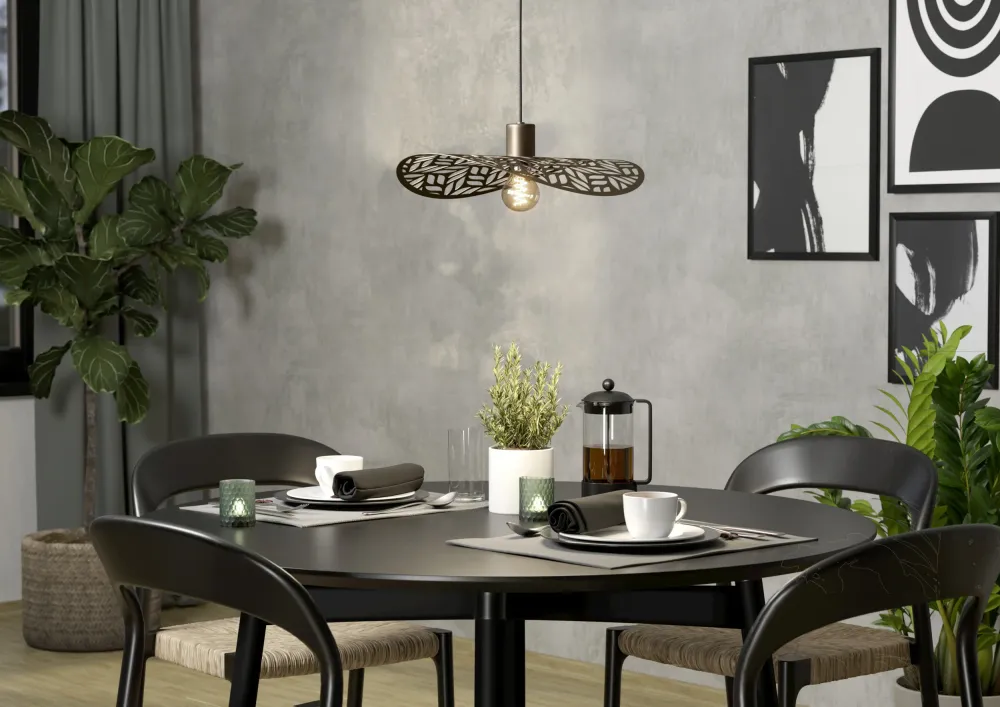 EGLO hanglamp Swaby - Ø 40 cm - brons