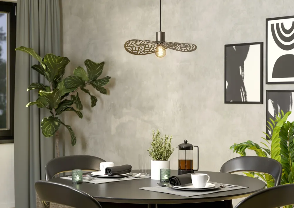 EGLO hanglamp Swaby - Ø 40 cm - brons
