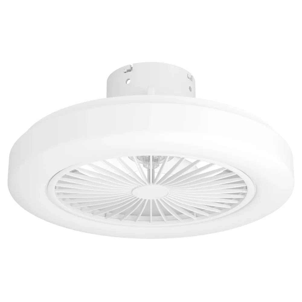 EGLO plafondventilator met lamp Ortona - ø46cm - wit - led dimbaar