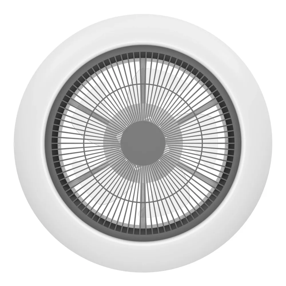 EGLO plafondventilator Sangineto - led - ø 45,5 cm - wit, zwart