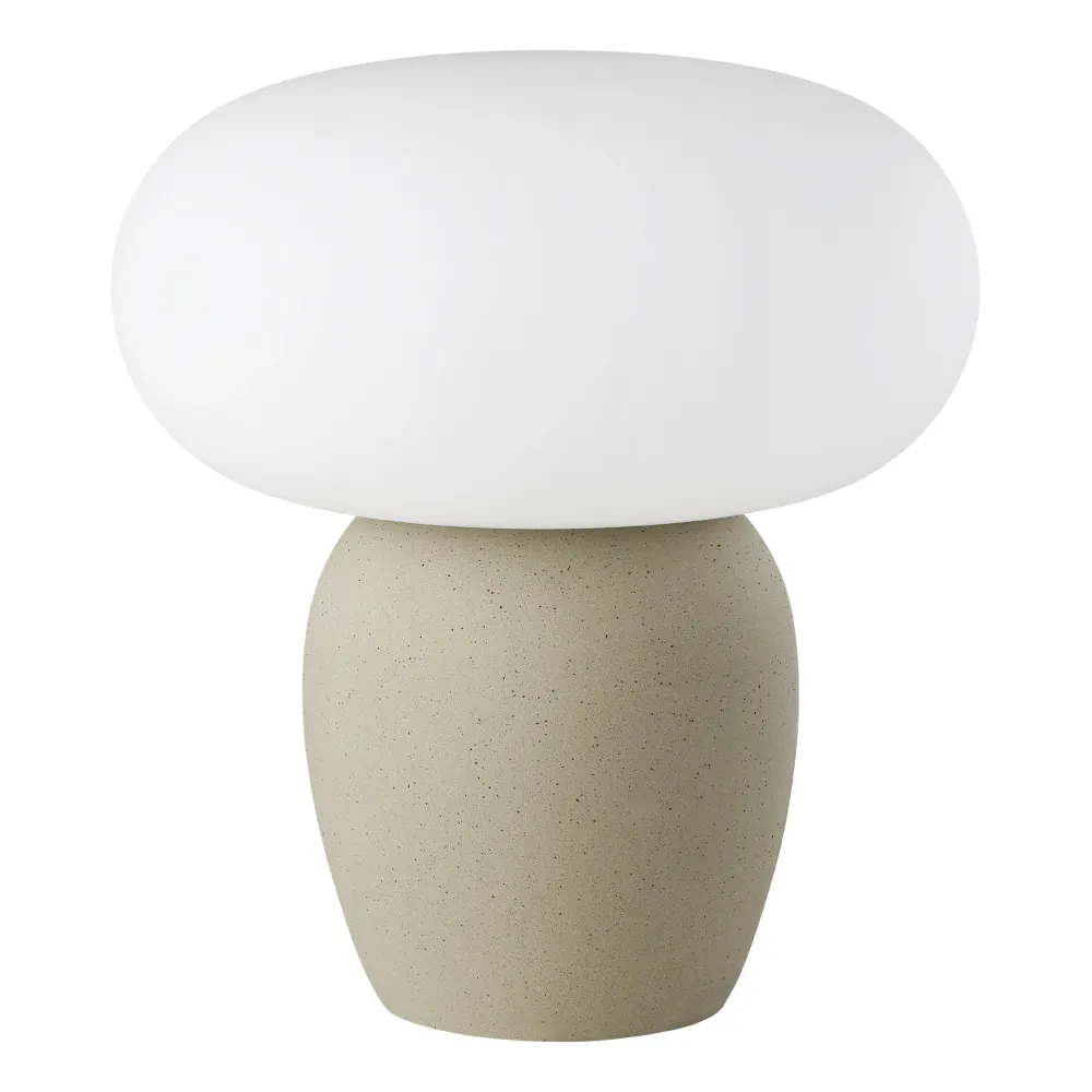 EGLO tafellamp Cahuama - e27 - 30 cm - lichtbruin/wit
