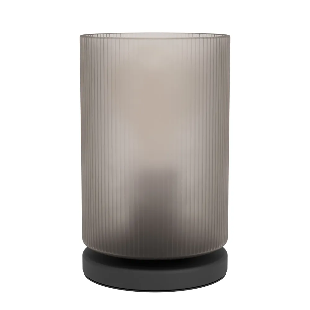 EGLO tafellamp Colomera - e27 - 19,5 cm - zwart/mat grijs