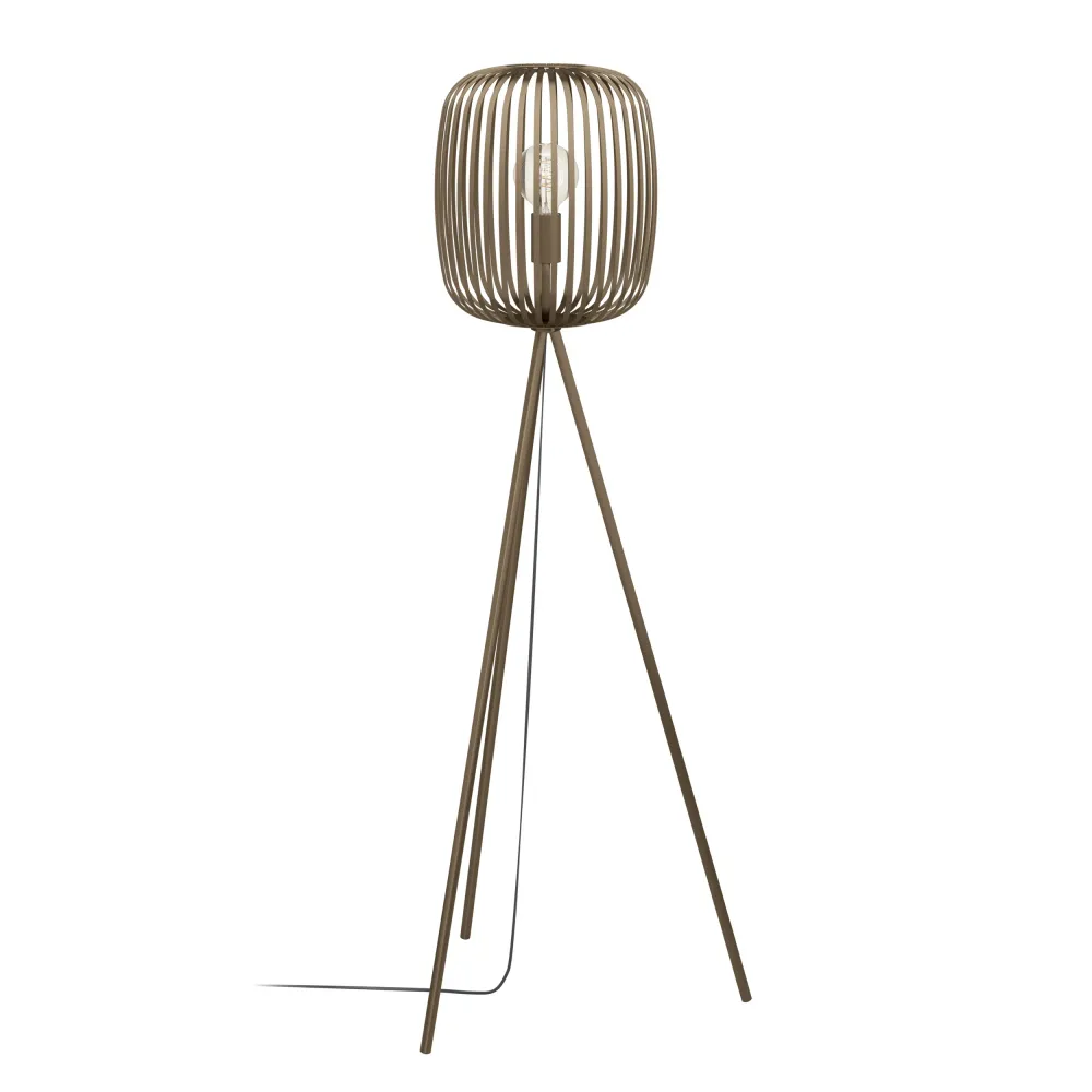 EGLO vloerlamp Romazzina - e27 - brons