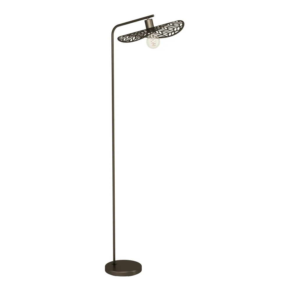 EGLO vloerlamp Swaby - 159.5 cm - brons