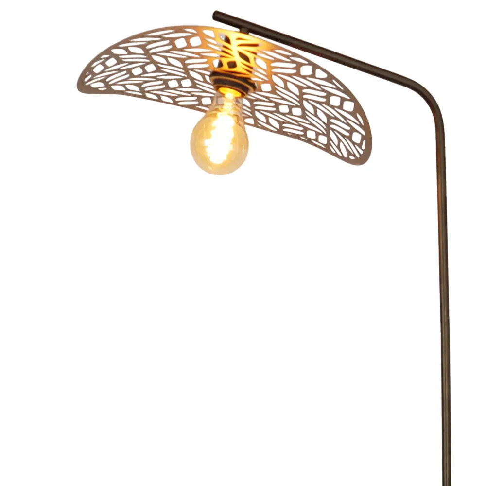 EGLO vloerlamp Swaby - 159.5 cm - brons