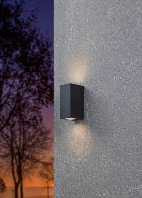 EGLO wandlamp binnen en buiten Jabaga - 15,5 cm - zwart