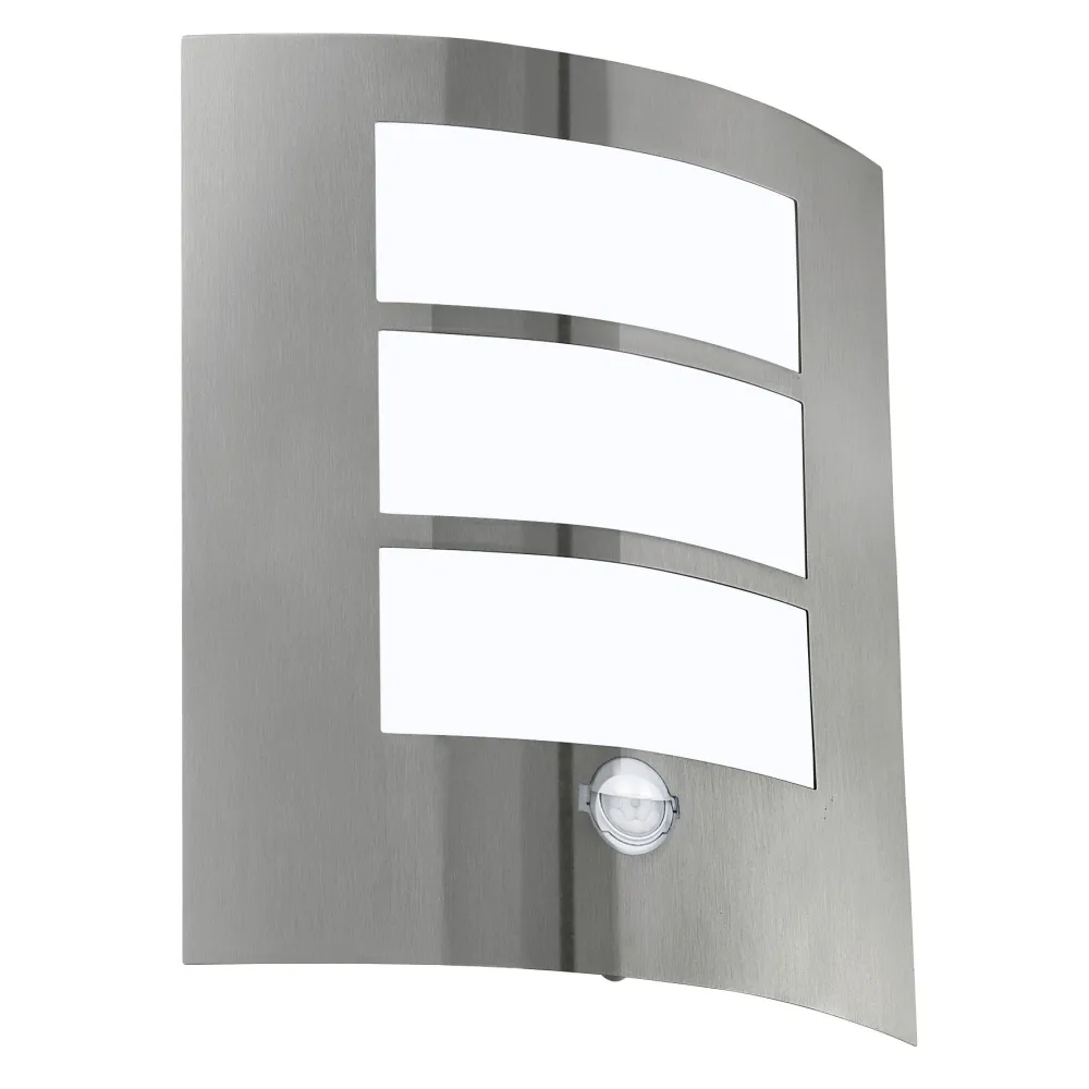 EGLO wandlamp buiten City - e27 - 23.5 cm - rvs