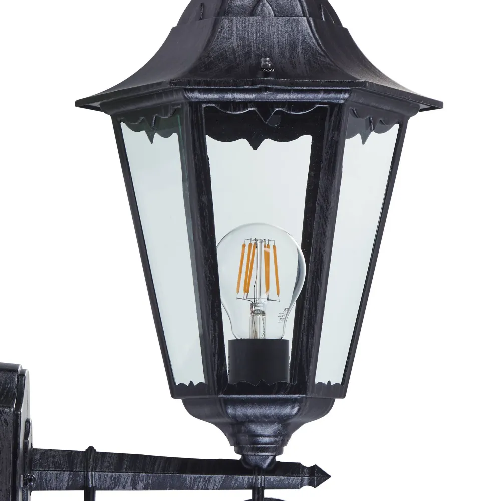 EGLO wandlamp buiten Navedo - e27 - 20 cm - zwart