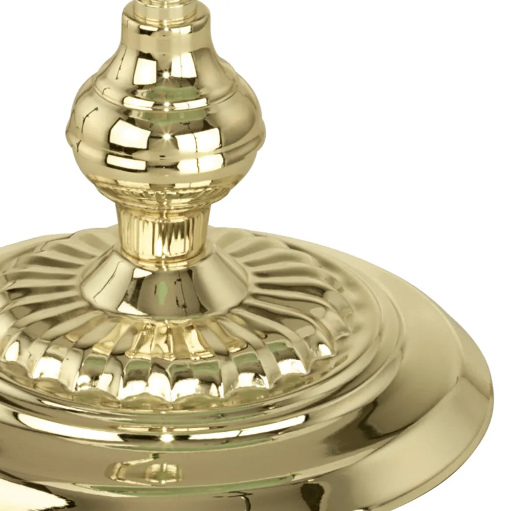 EGLO bureaulamp Banker - tafellamp - e27 - 39 cm - geelkoper/groen