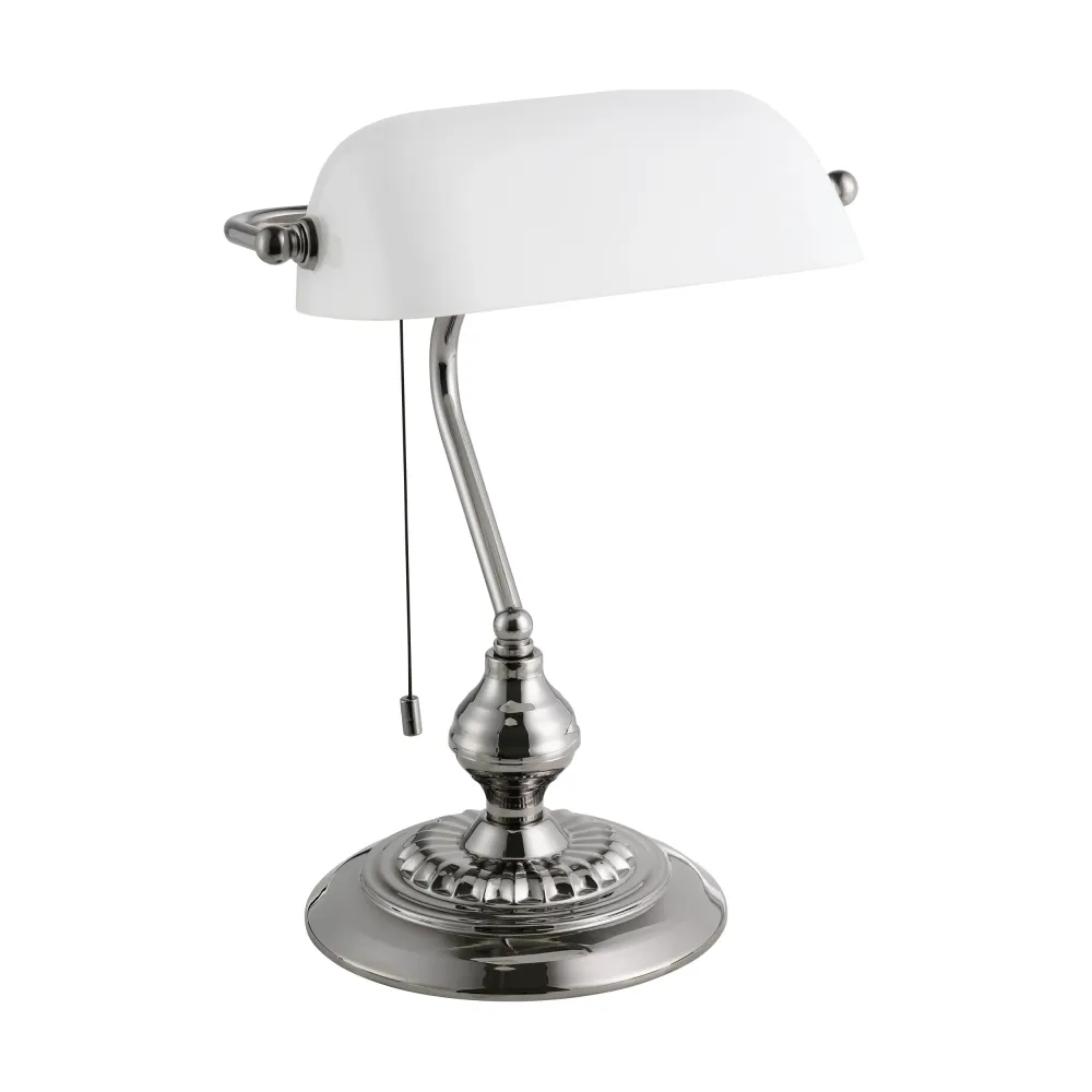 EGLO bureaulamp Banker - tafellamp - e27 - 39 cm - wit