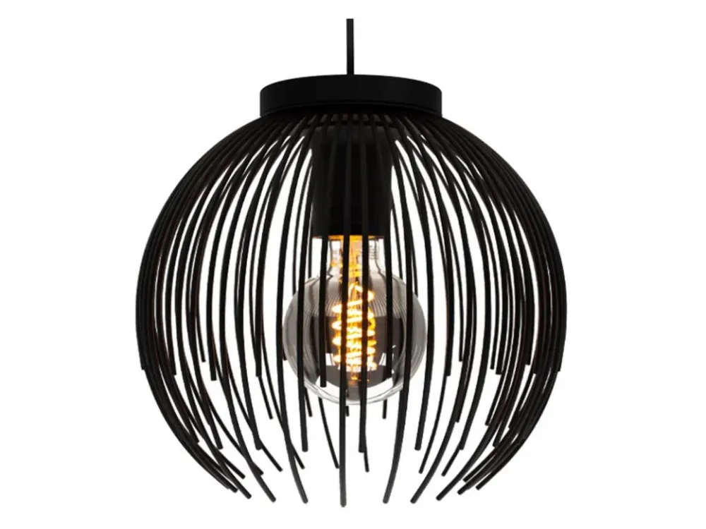 EGLO hanglamp Venezuela- - E27 - Ø 23,5 cm - Zwart