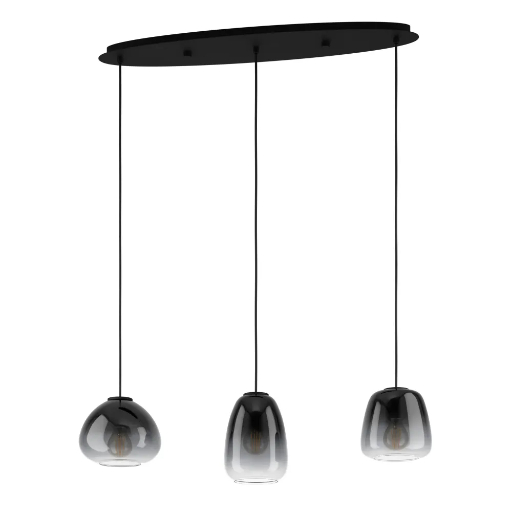 EGLO hanglamp Aguilares - e27 - 84 cm - zwart