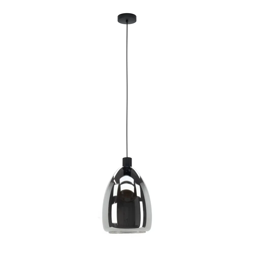 EGLO hanglamp Chelvey - e27 - ø 30 cm - zwart