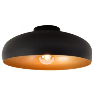 EGLO plafondlamp Mogano - e27 - ø 40 cm - zwart/koper