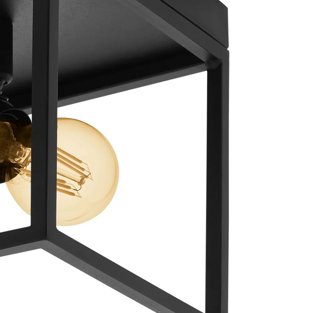 EGLO plafondlamp Silentina - e27 - 36 cm - zwart