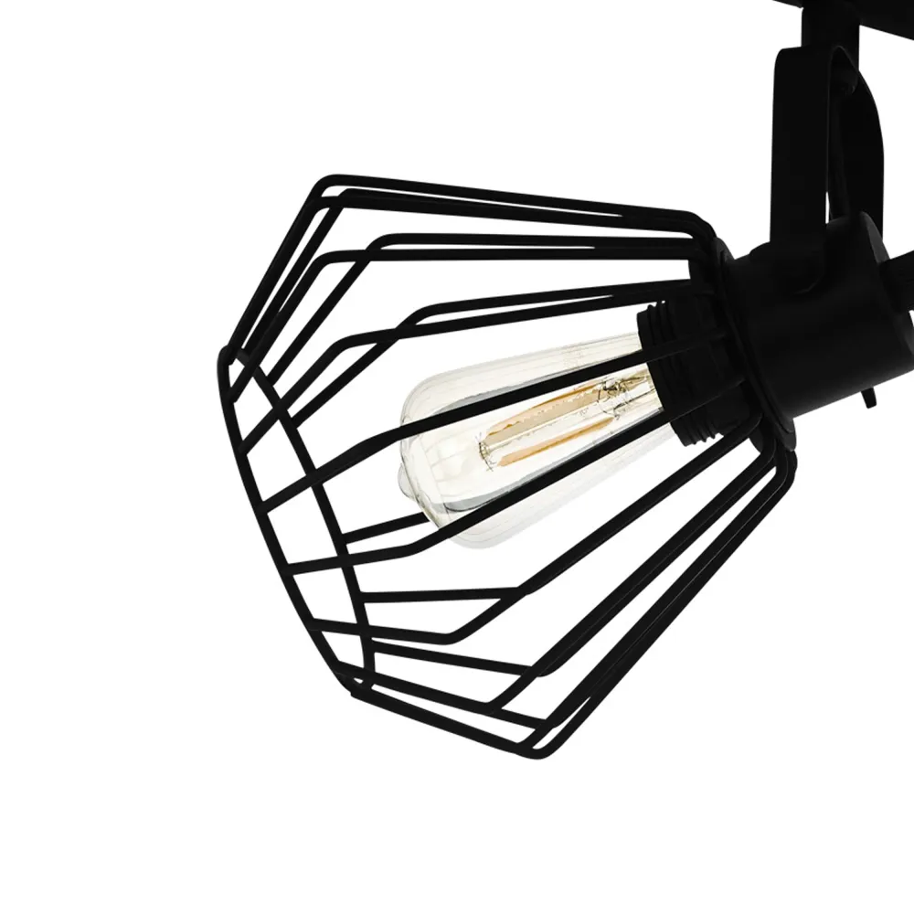 EGLO spot Tabillano - e27 - 44 cm - zwart