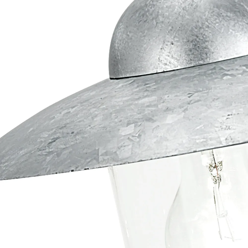 EGLO wandlamp buiten Milton - e27 - 31 cm - grijs