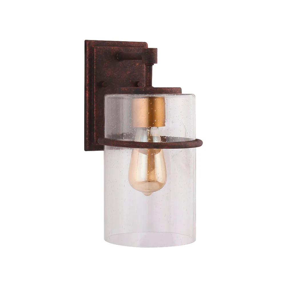 LUMINARIO CILINDRO PARED E26 1X60W MAX 120V CHICO RUSTICO BRANDEL EGLO