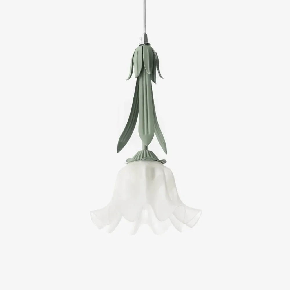 Elegante Hanglamp met Bloemendesign