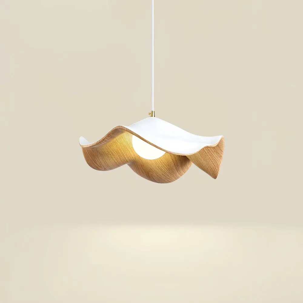 ElementBois Hanglamp - Hars Lotus Design