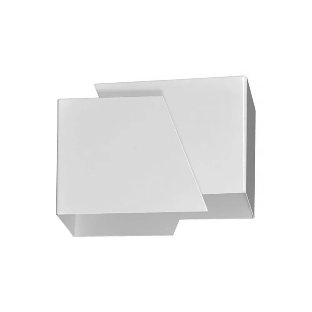 Emibig wandlamp Frost - 1 lichts - 15 x 13 cm - zwart