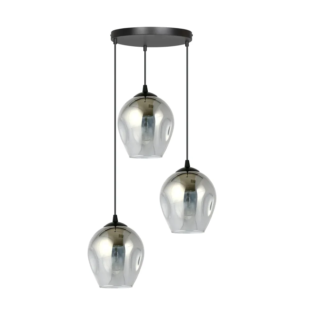 3-lichts hanglamp Noah Emibig Lighting
