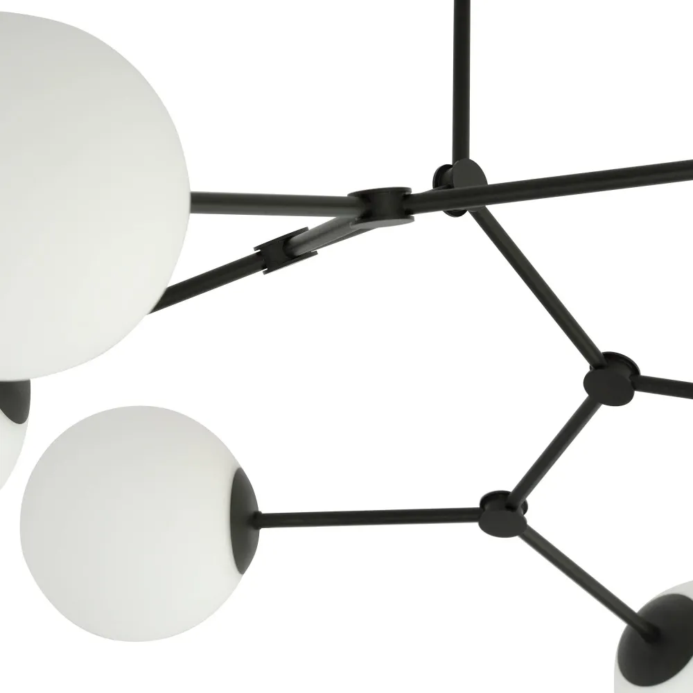 4-lichts pafondlamp Stratos Emibig Lighting
