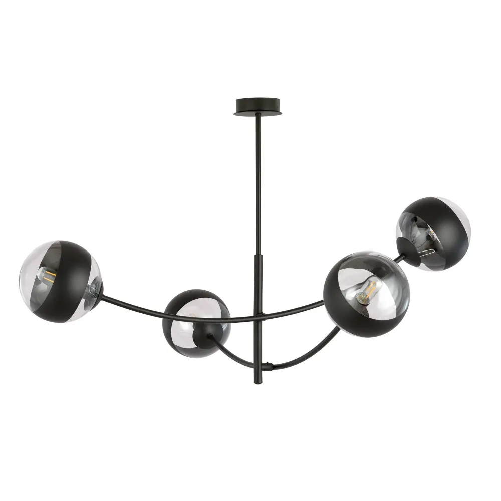 4-lichts plafondlamp Dale Emibig Lighting