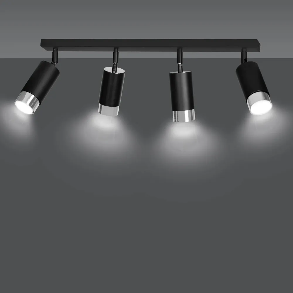 4-lichts plafondlamp Haru Emibig Lighting