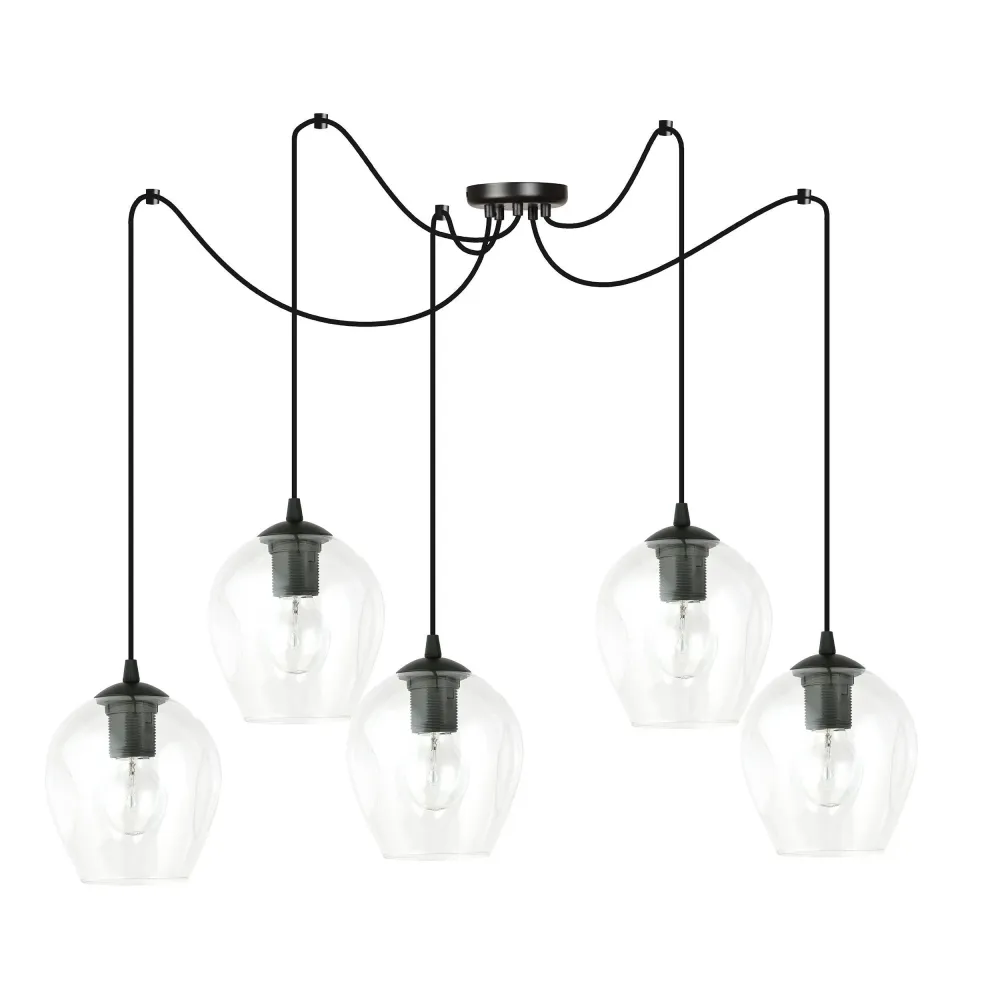 5-lichts hanglamp Stage Emibig Lighting