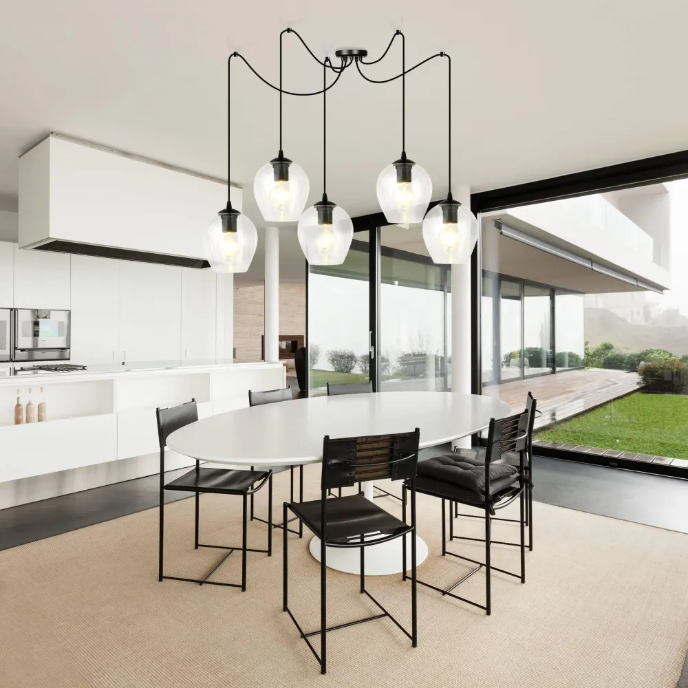 5-lichts hanglamp Stage Emibig Lighting