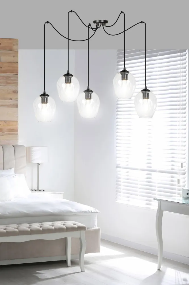 5-lichts hanglamp Stage Emibig Lighting