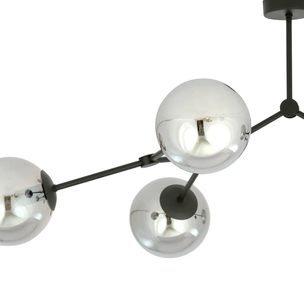 6-lichts pafondlamp Stratos Emibig Lighting