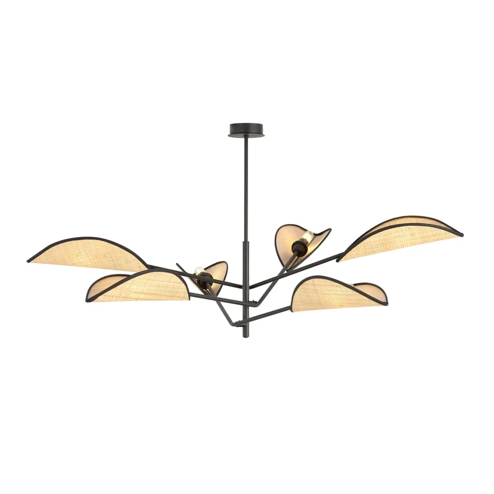 6-lichts plafondlamp Verena Emibig Lighting
