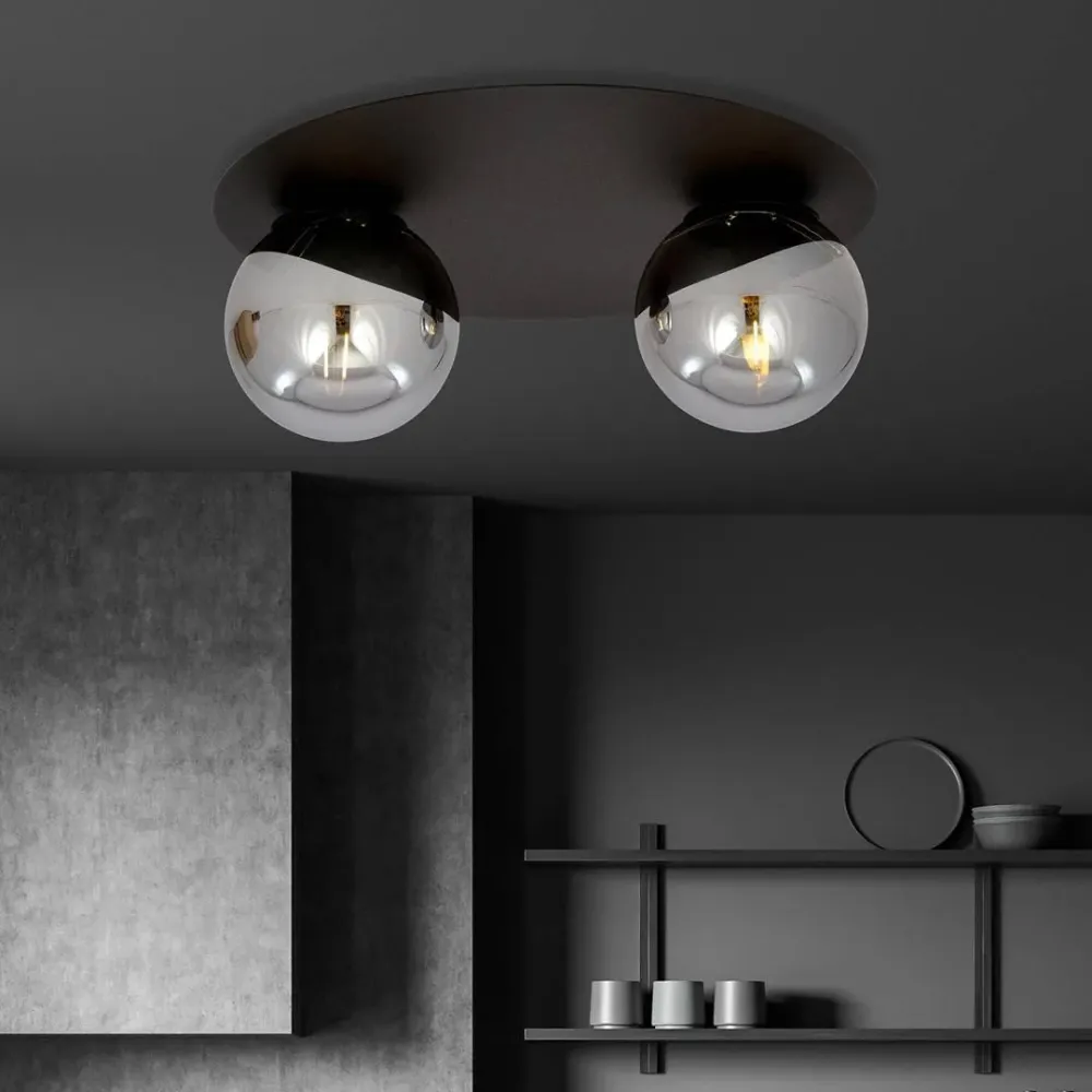 Plafondlamp Solar 2-lichts Emibig Lighting